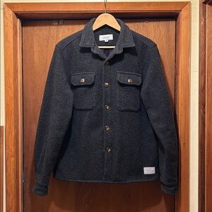Men's Gray Wool Jacket
